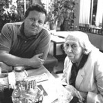 Willie Morris and Mississippi writer Eudora Welty (courtesy of David Rae Morris)