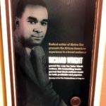 Panel on Richard Wright, from the National Civil Rights Museum in Memphs, TN. Photo by K. Jacobs